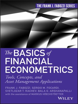 cover image of The Basics of Financial Econometrics